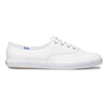 Women's Champion Leather White Wide Fit