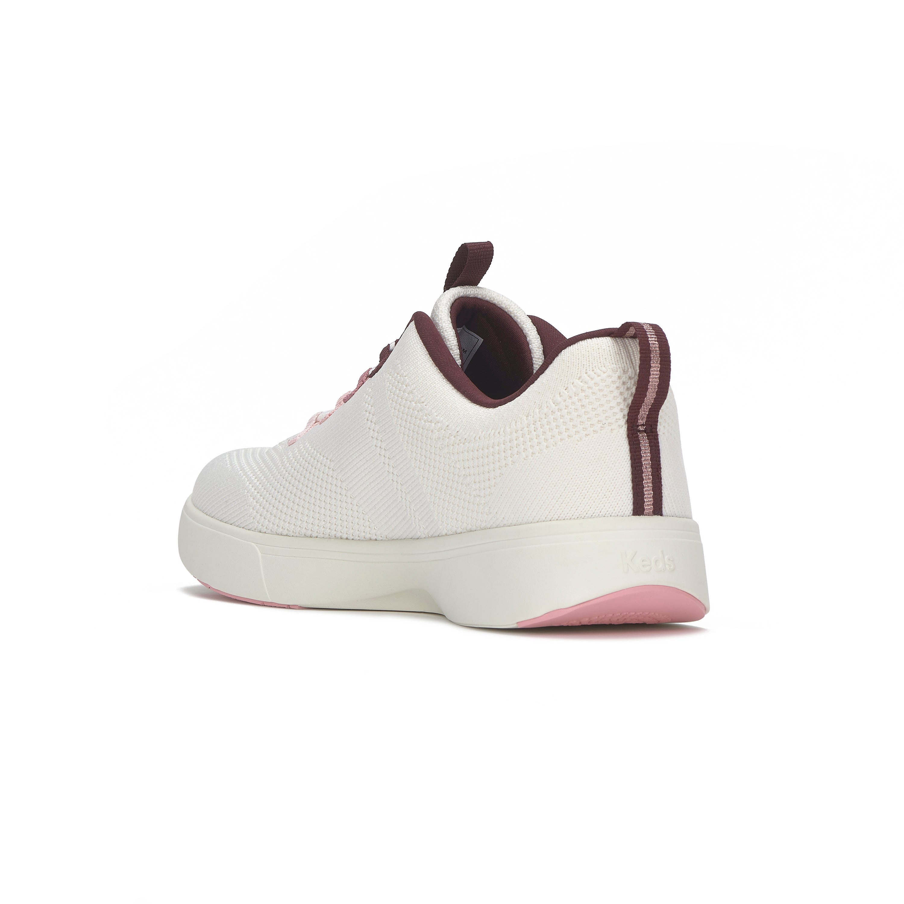 BlissWalk Knit Slip On White/Pink/Mauve – Keds Australia