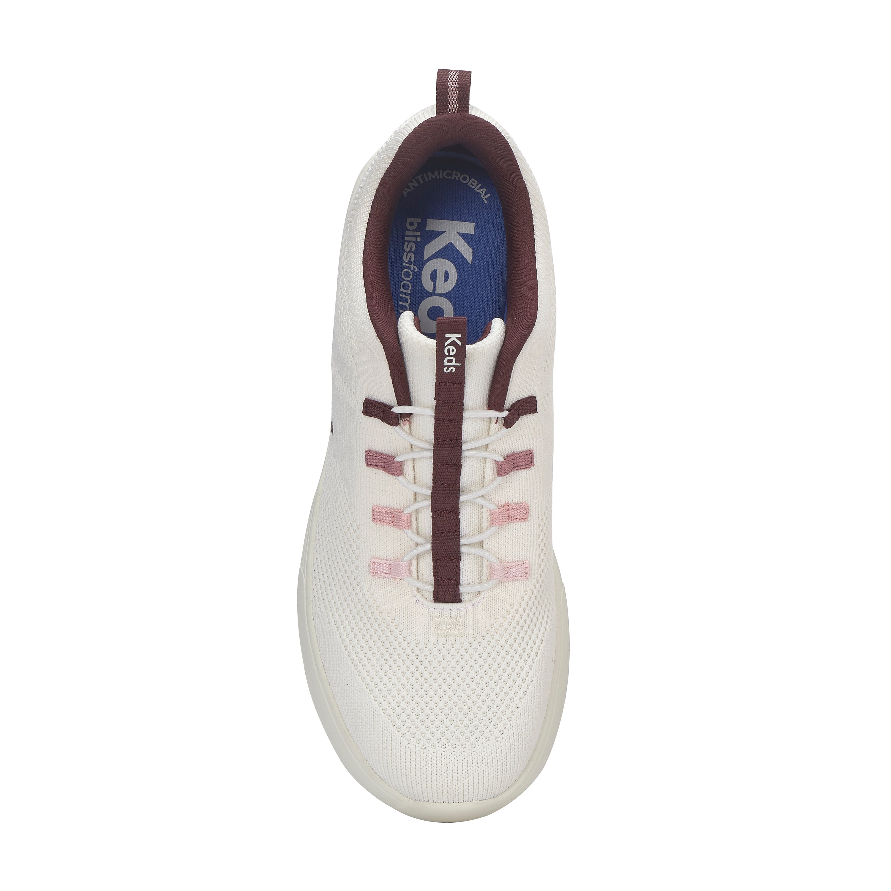 (取寄) ケッズ レディース スリッポン Keds women BlissWalk Slip-On  White/Pink/Mauve Eng Knit BlissWalk Knit Slip On White/Pink/Mauve – Keds Australia
