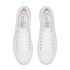 Women's Jump Kick Duo Leather - White/Gold