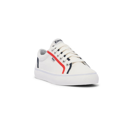 Women's Jump Kick CVS Pop Binding Canvas White/Red