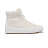 Women's Remi Mid Zip Leather Off White