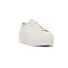 Women's Triple Up Leather Lace Foxing - White