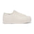 Women's Triple Up Leather Lace Foxing - White