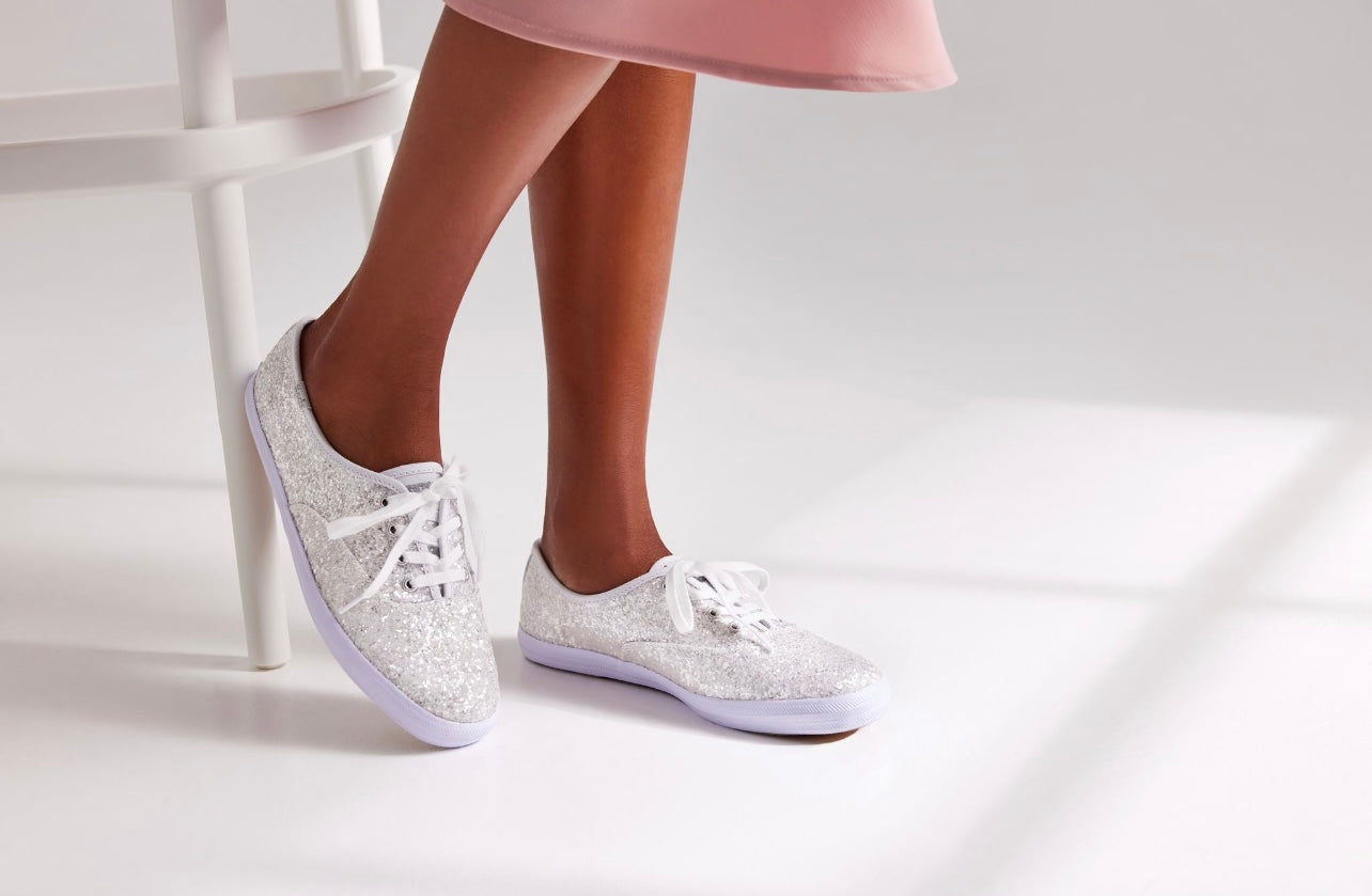 Sequin keds hot sale