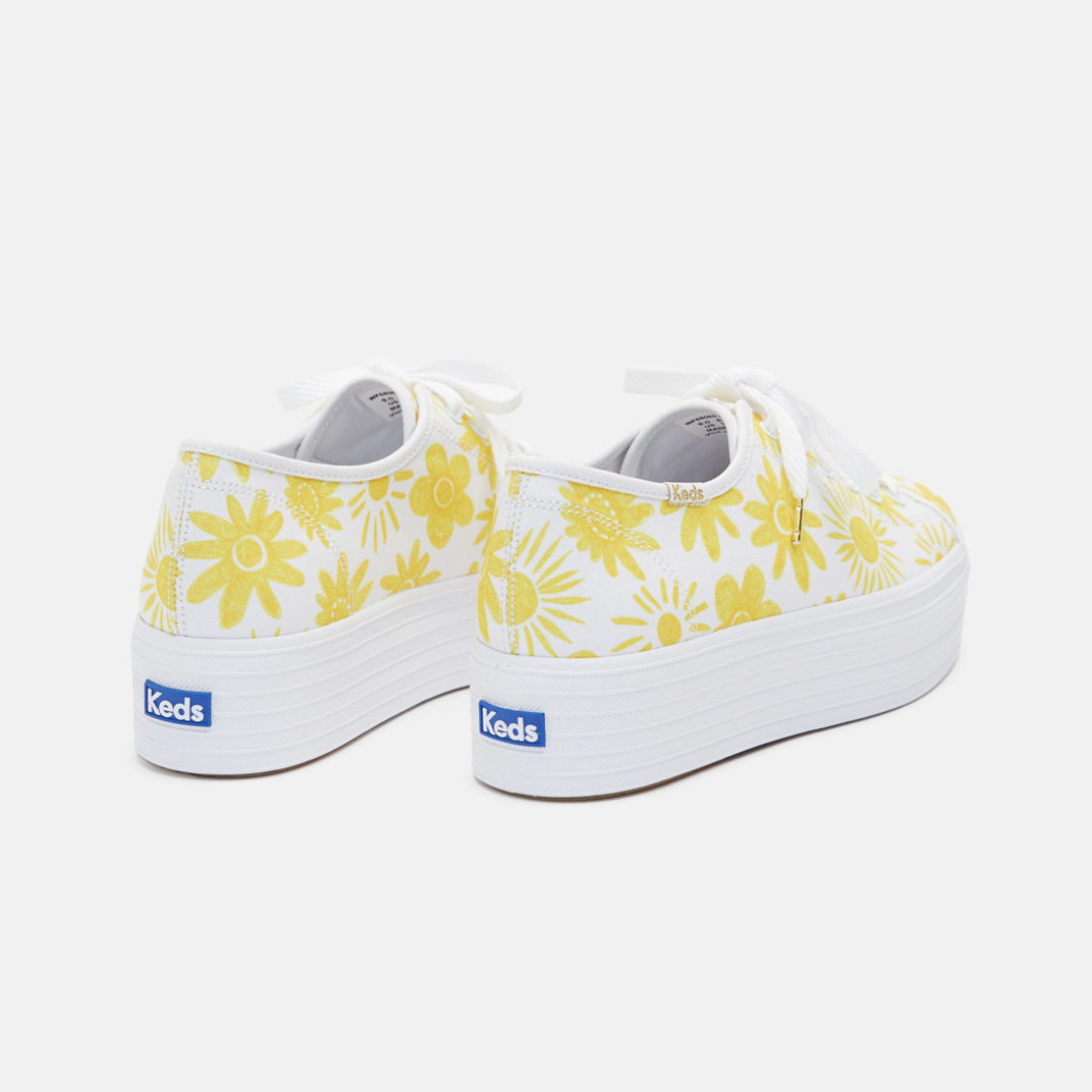 Women s Keds x Gorman Triple Up Canvas Sunshine