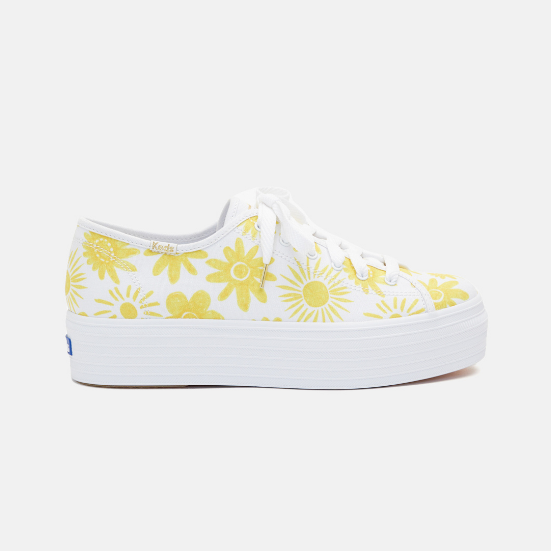 Women s Keds x Gorman Triple Up Canvas Sunshine