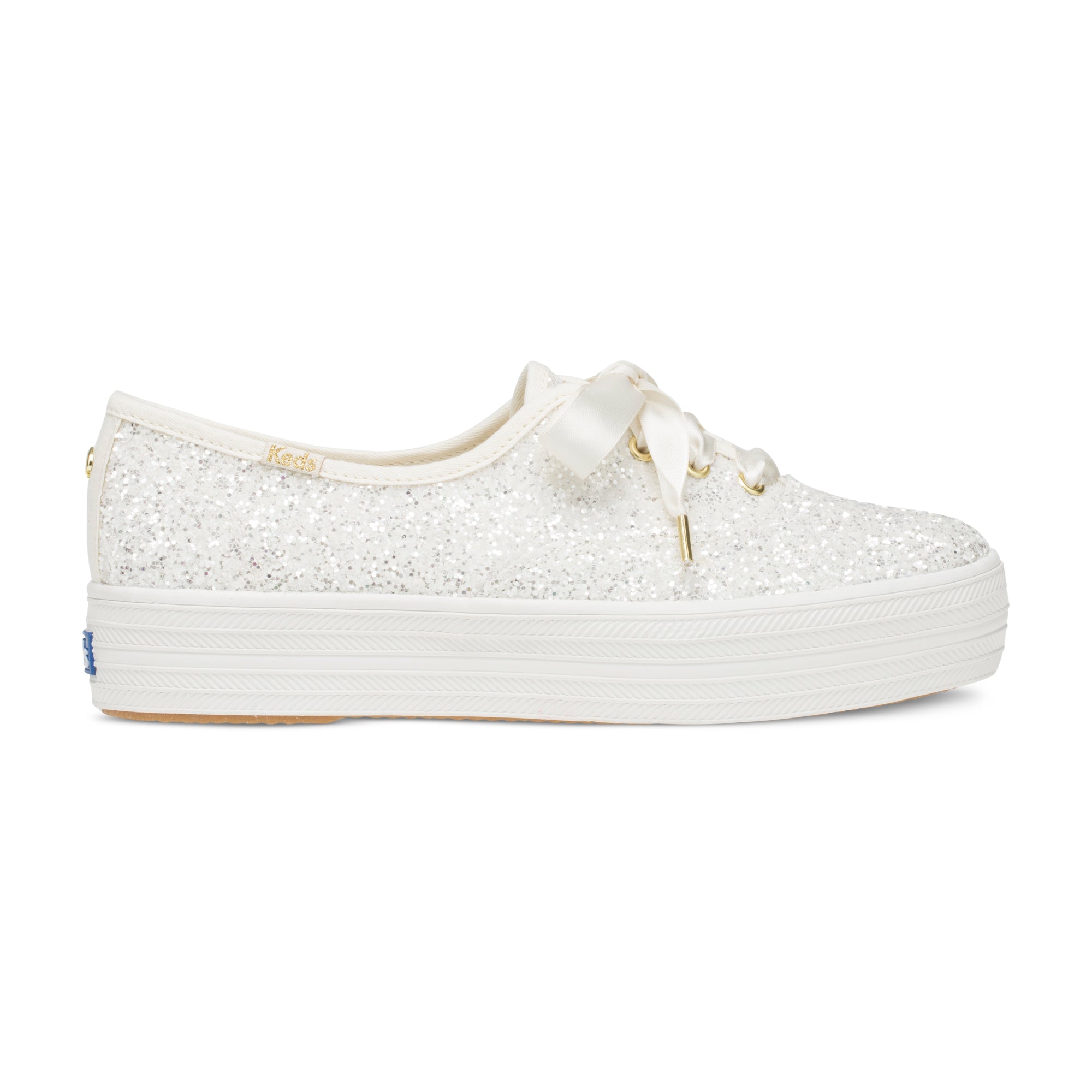 Women’s Keds kate spade new york Triple Glitter Cream KEDS