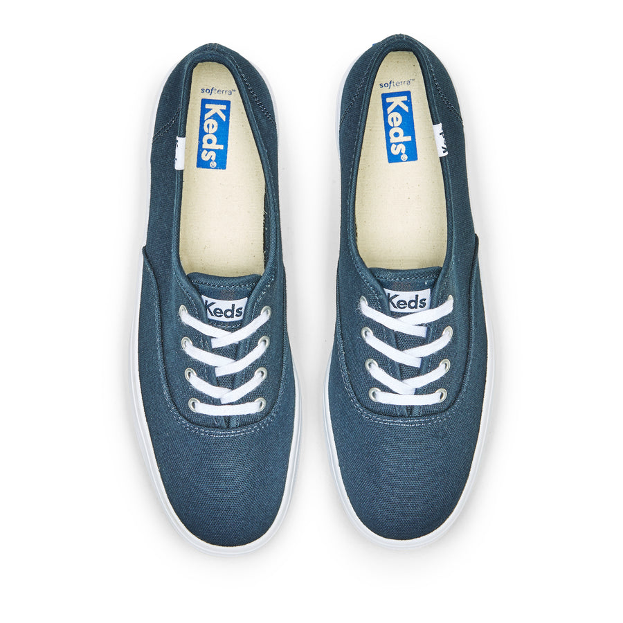 Women’s The Platform Canvas Navy