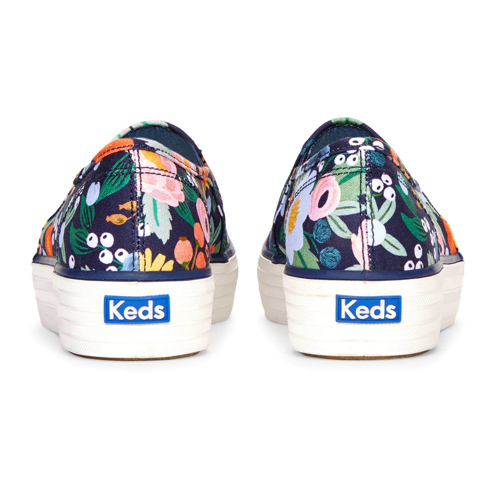 Keds rifle paper triple on sale decker