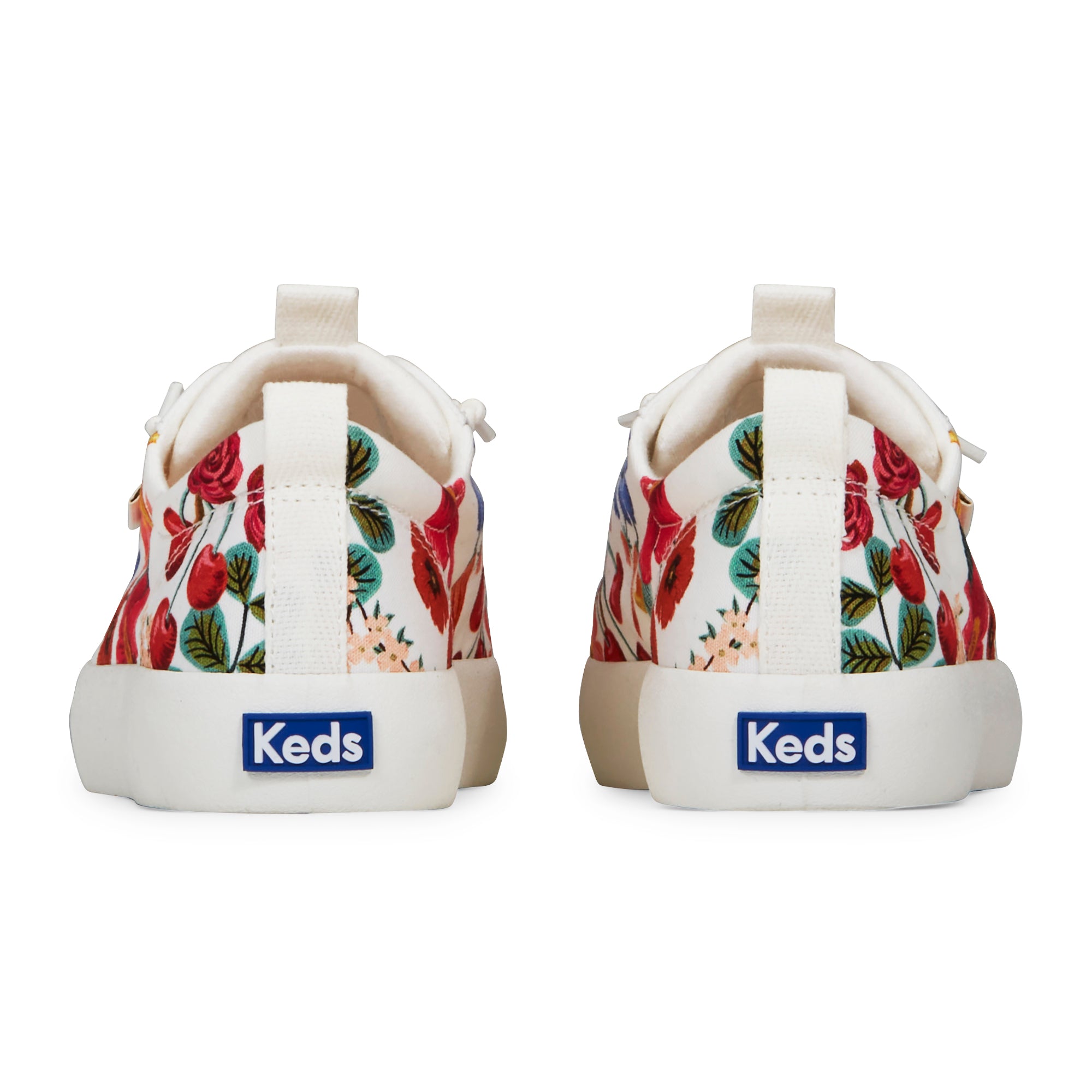 Rifle Paper Co x Keds Pink Flower Floral Print Slip On Low hotsell Top Sneakers Size 7