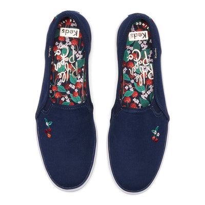 Women's Triple Decker Rifle Paper Co. Cherries Navy