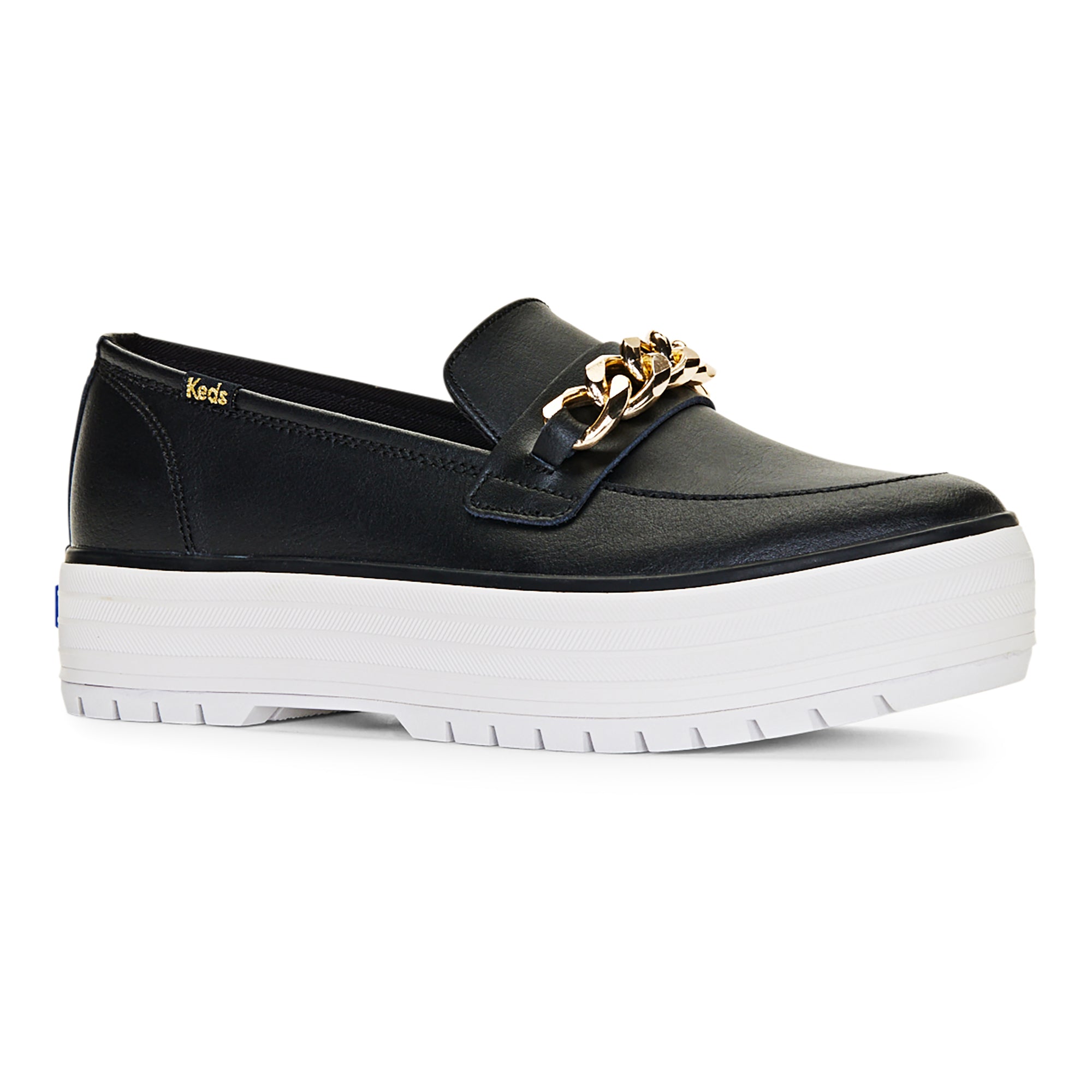 Black platform sales keds