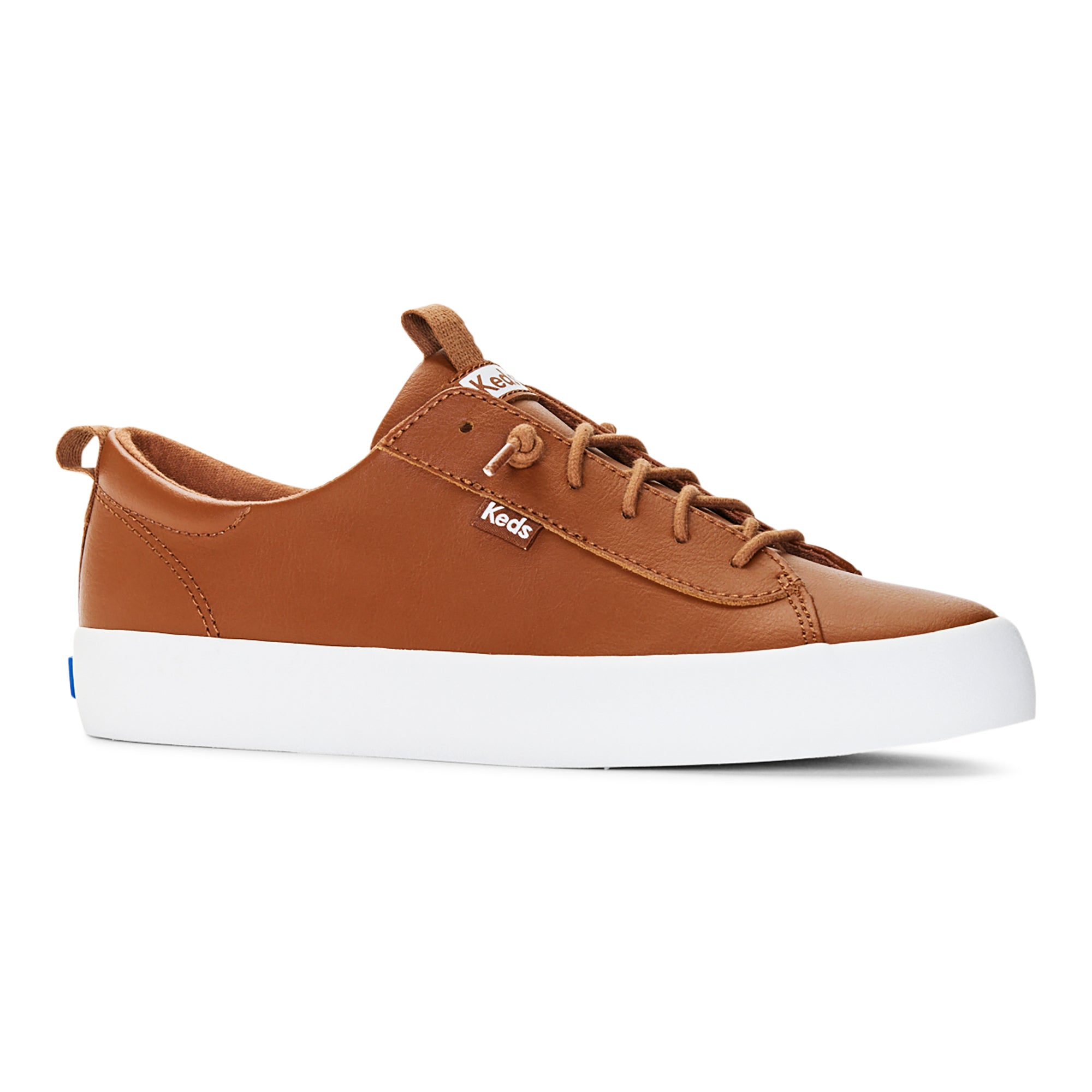 Tan deals leather keds