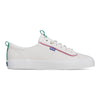 Women's Kickback Leather Pop Binding White/Multi