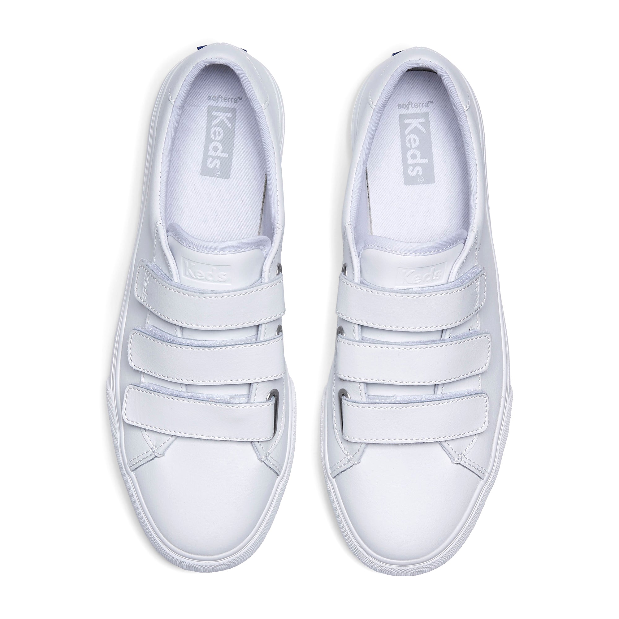 Keds white velcro online