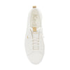 Women's Kickback Leather Metallic Pops - White