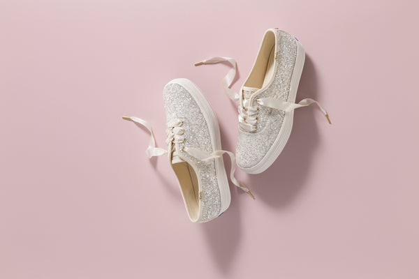 Keds shop cream glitter
