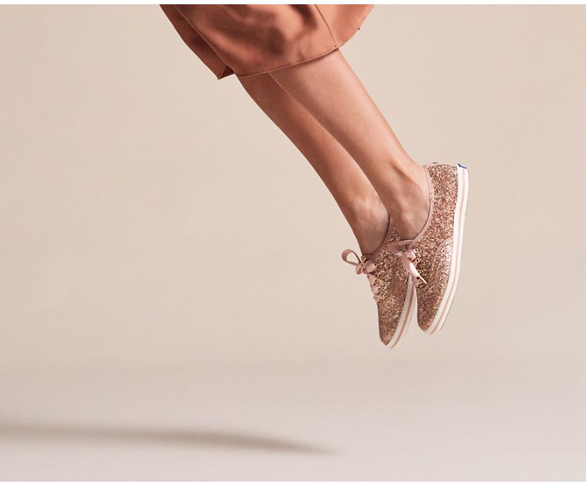 Kate spade glitter rose gold Clearance