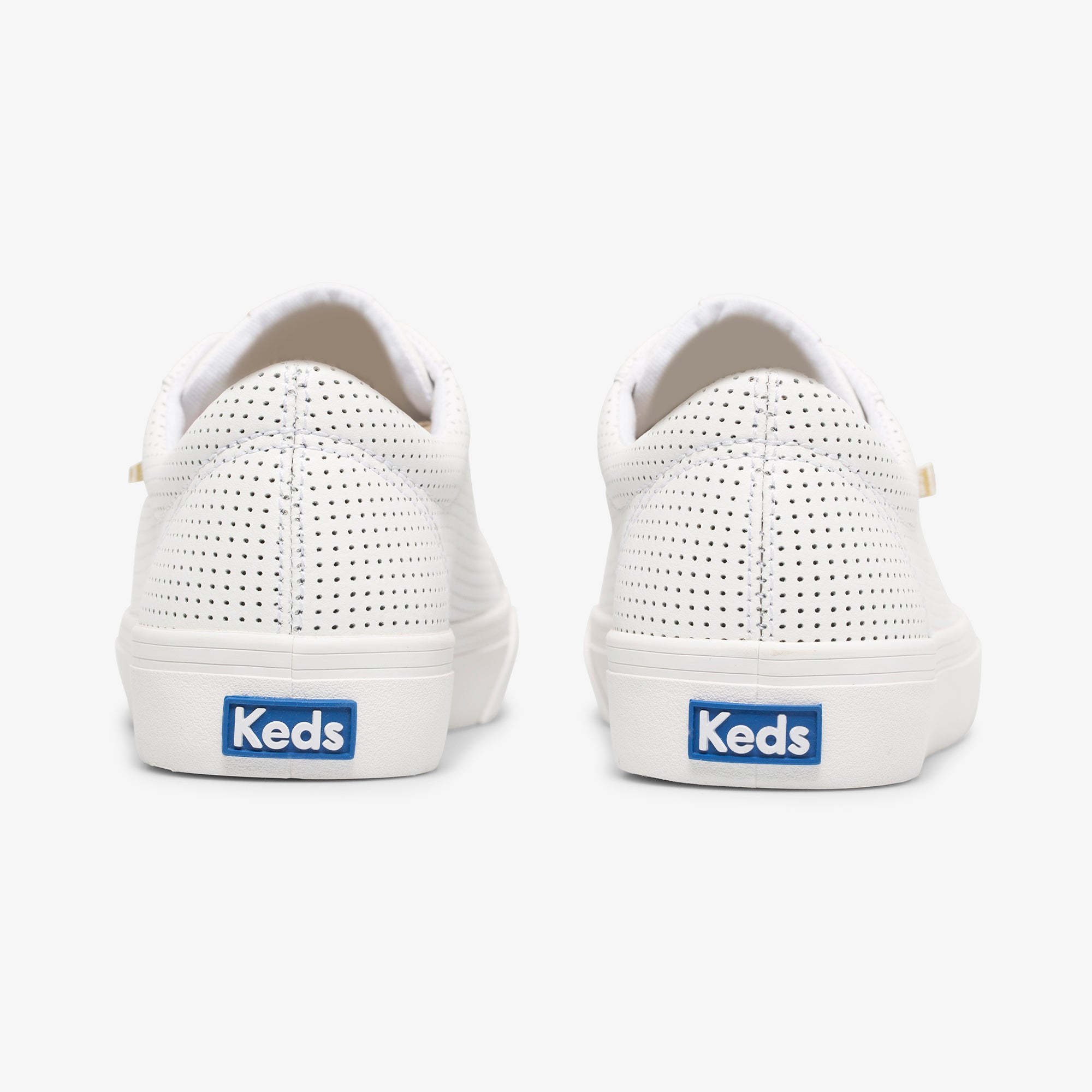 Perforated keds hot sale