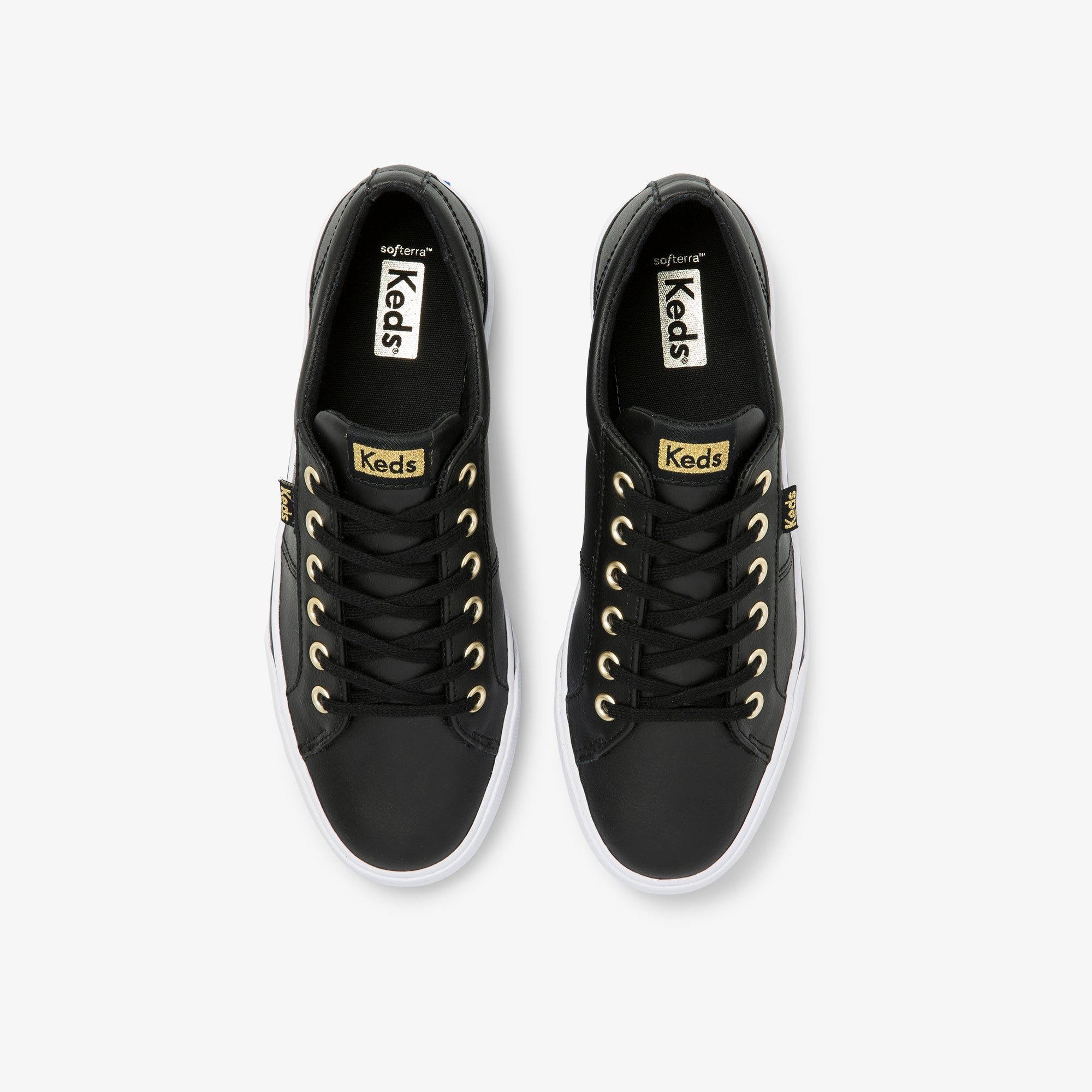 Black 2024 keds leather