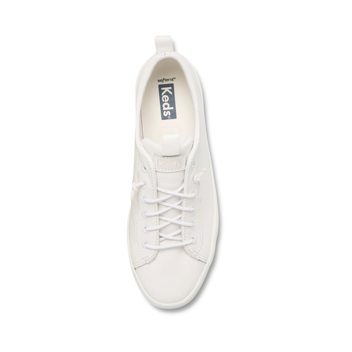 Women's Kickback Leather White