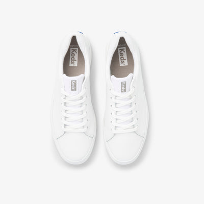 Women's Alley Leather White